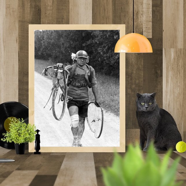 Poster Giusto Cerutti Tour de France, 1928, após os destr (Criador carregado)