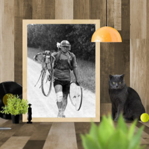 Poster Giusto Cerutti Tour de France 1928 Depois do Acide
