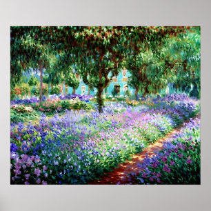 Poster Giverny Garden