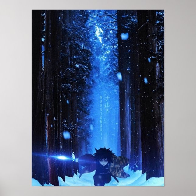 Poster Giyuu Tomioka (Frente)