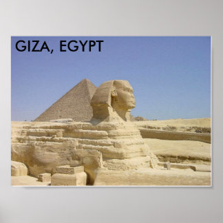 PÓSTER GIZA, EGITO
