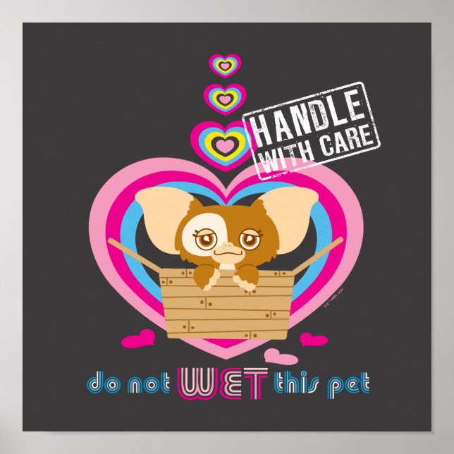 Poster Gizmo | Não Molhar Este Pet (Frente)