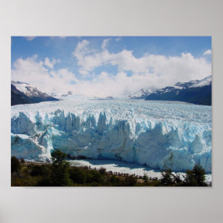 Póster Glaciar