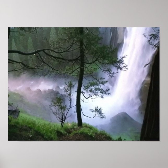 Póster Glaciar Falls (Frente)