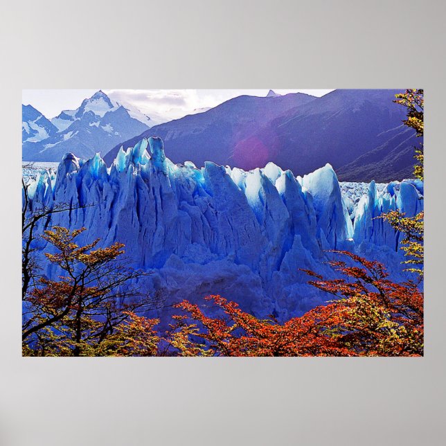 Poster Glaciar Perito Moreno (Frente)