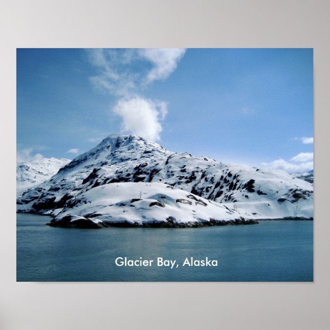 Poster Glacier Bay, Alasca (Frente)