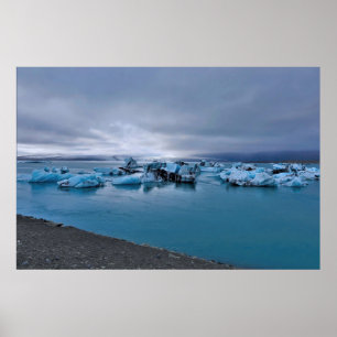 Poster Glacier Lagoon