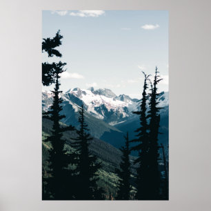 Poster Glacier National Park, British Columbia, Canadá