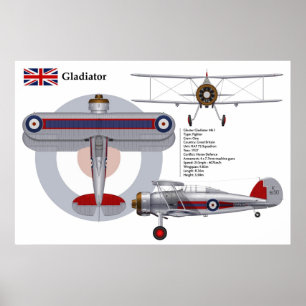Póster Gladiador Mk mim esquadrão 72