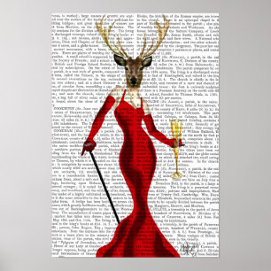 Poster Glamor Veer De Vermelho