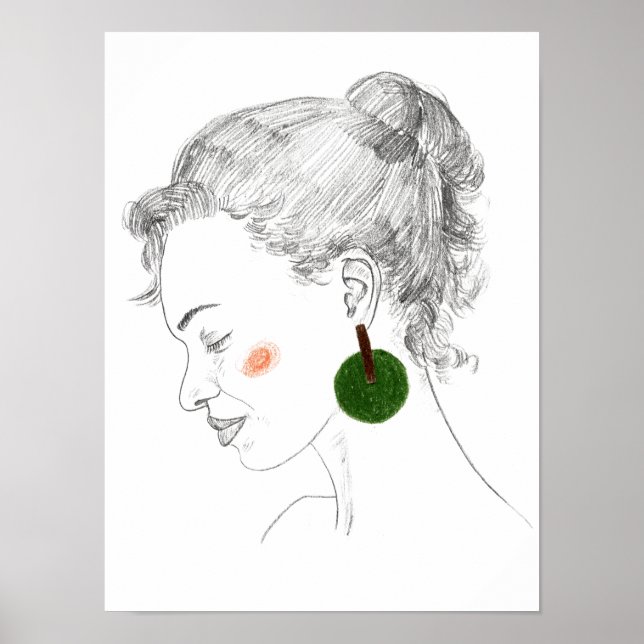 Poster Glance Sketch (Frente)