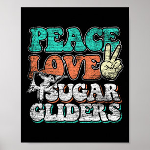 Poster Glantes de Açúcar do Peace Love
