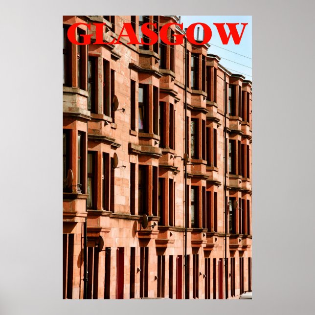 Póster glasgow (Frente)