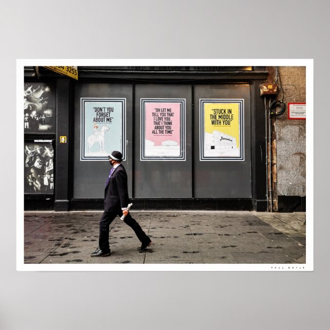 Poster Glasgow (Frente)