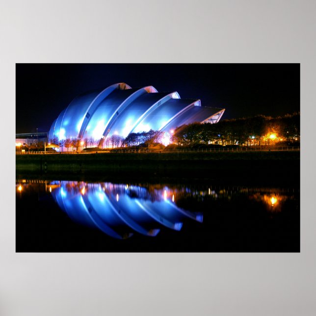 Póster Glasgow Clyde Auditorium (Frente)