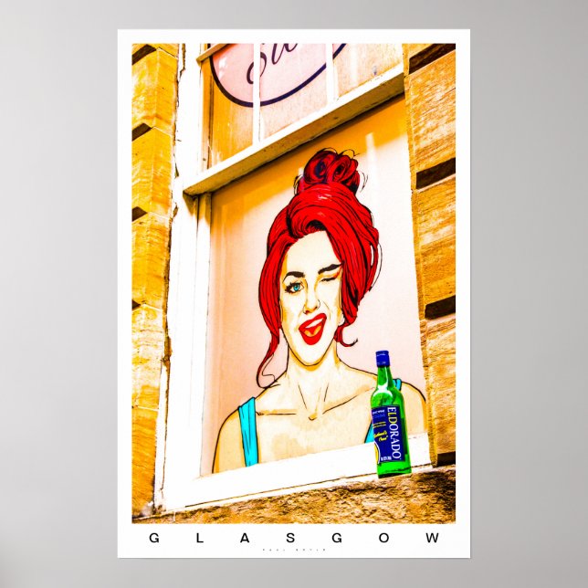 Poster Glasgow Lane (Frente)