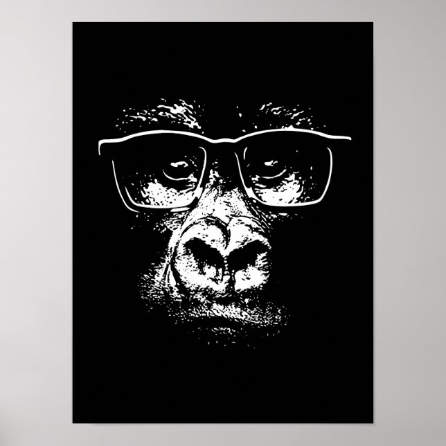 Póster Glass Gorilla (Frente)