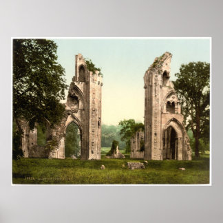 Poster Glastonbury Abbey
