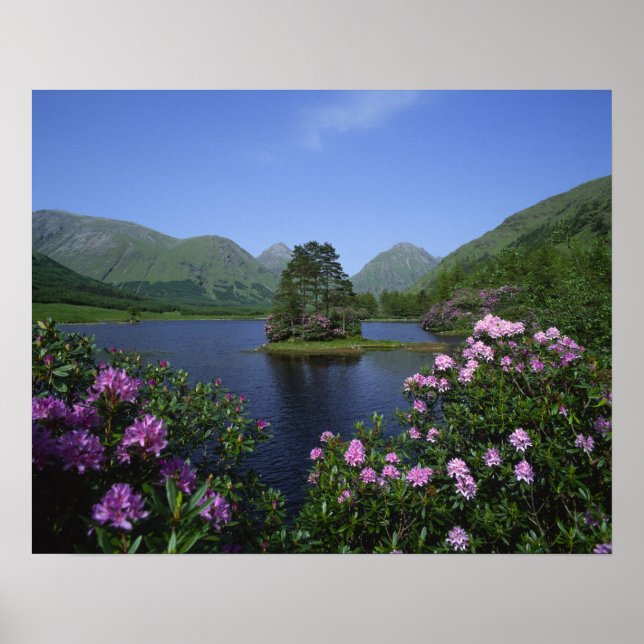 Póster Glen Etive, Highlands, Escócia (Frente)