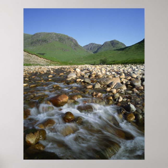 Póster Glen Etive, Highlands, Escócia 2 (Frente)