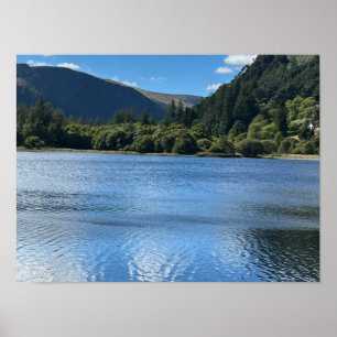 Poster Glendalaugh Lagos County Wicklow Irlanda Europa