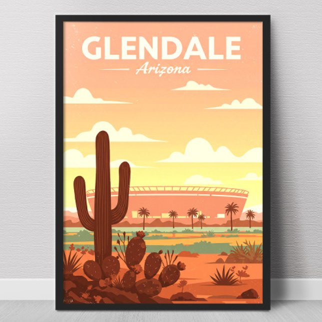 Poster Glendale Arizona Antiga (Criador carregado)