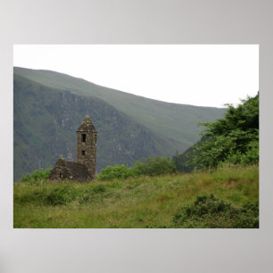 Póster Glendalough, Ireland