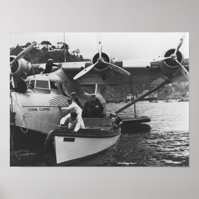 Póster Glenn Martin c/ China Clipper (Frente)
