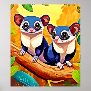 Poster Gliders de Açúcar Cúmulo
