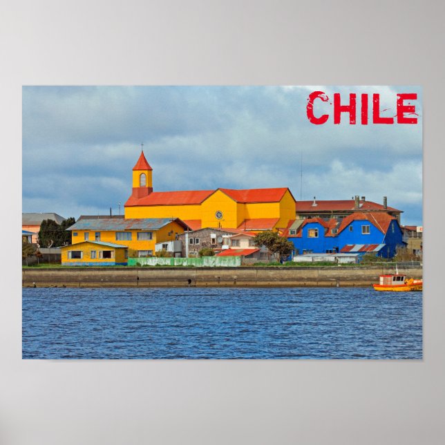 Poster Ģlin, Chile (Frente)