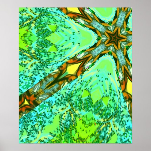 Poster Glitch E-1 (Frente)