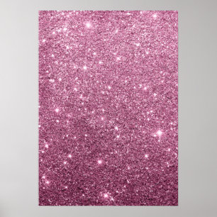 Poster Glitter de abstrato cor-de-rosa com burgundy elega
