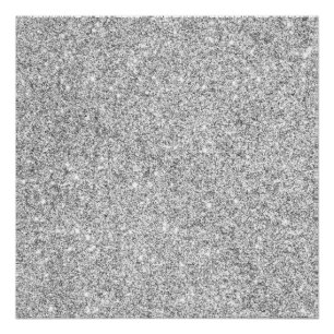 Póster Glitter Silver Elegante