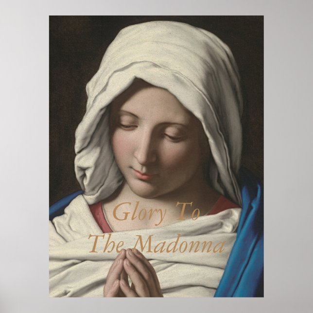 Póster Glória À Madonna (Frente)