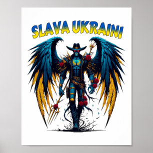 Poster Glória à Ucrânia - Pró-Ucrânia Ucrânia