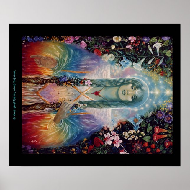 Póster 'Glória da Manhã' por Elizabeth Kyle (Frente)