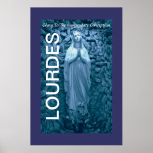POSTER GLÓRIA PARA A CONCEPÇÃO IMACULADA