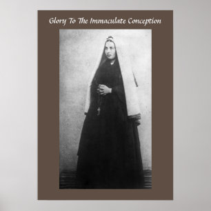POSTER GLÓRIA PARA A CONCEPÇÃO IMACULADA