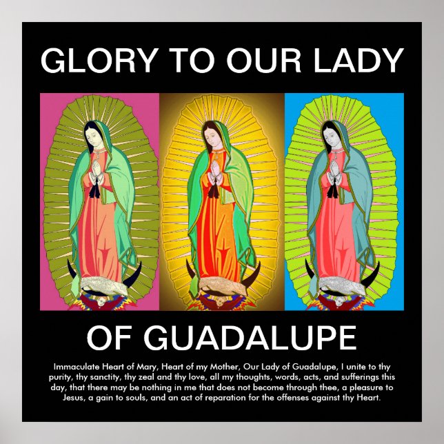 POSTER GLÓRIA PARA GUADALUPE (Frente)