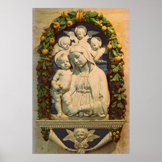 Poster glória para jesus e maria (Frente)