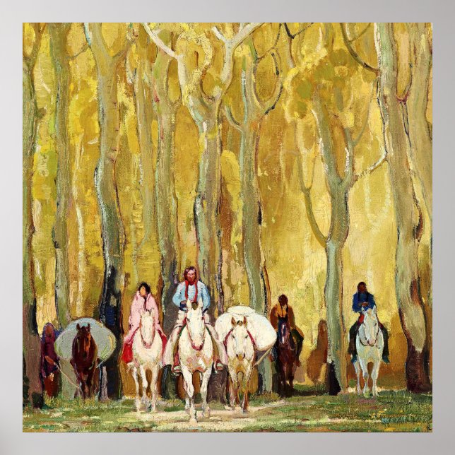 Poster "Glorietta" por W Herbert Dunton (Frente)