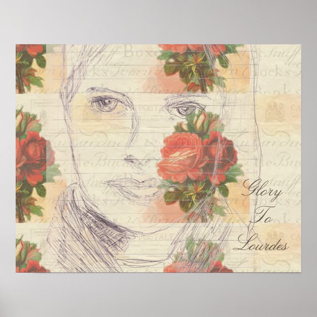Póster Glory To Lourdes (Frente)