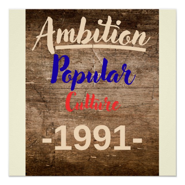 Póster Glossy Poster (Frente)