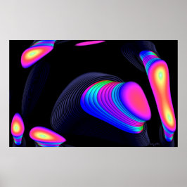 Póster Glow Sticks 2