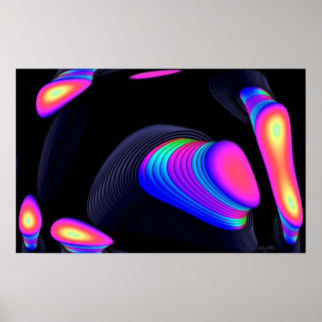 Póster Glow Sticks 2 (Frente)