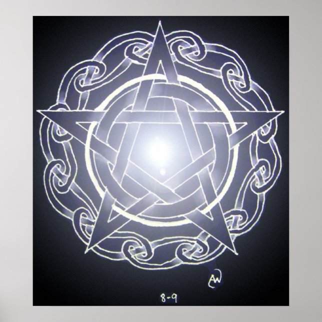 Póster Glowing Star (Frente)