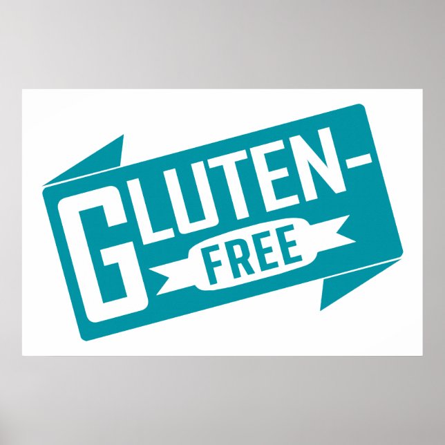 Poster Gluten Free (Frente)