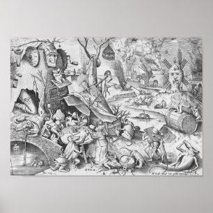 Poster Gluttony (Gula), Os Sete Pecados Mortais