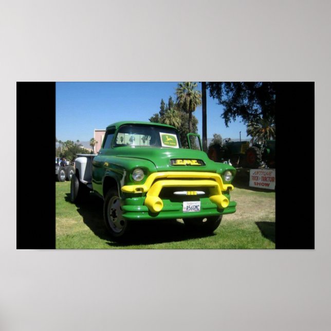 poster GMC para caminhões (Frente)
