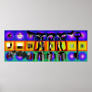 Póster GMT 24 Heures Project Pop Frames 2 P